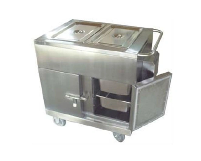 Thr-FC005 Stainless Steel Warmer Trolly for Food