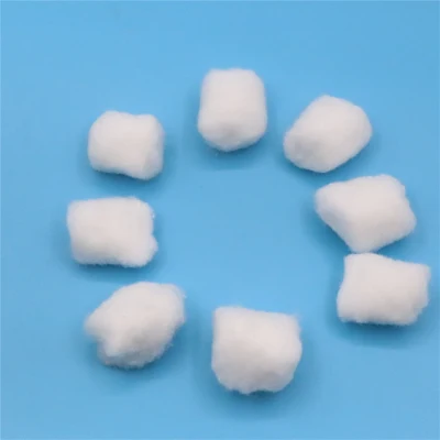 Batuffolo di cotone sterilizzato in puro cotone al 100% per uso medico