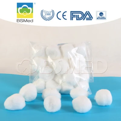 Batuffoli di cotone per prodotti medici assorbenti monouso per forniture mediche