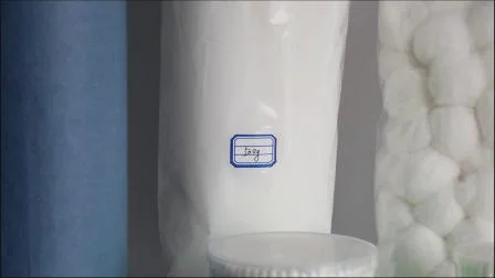Batuffolo di cotone assorbente realizzato al 100% in cotone con approvazione CE e ISO